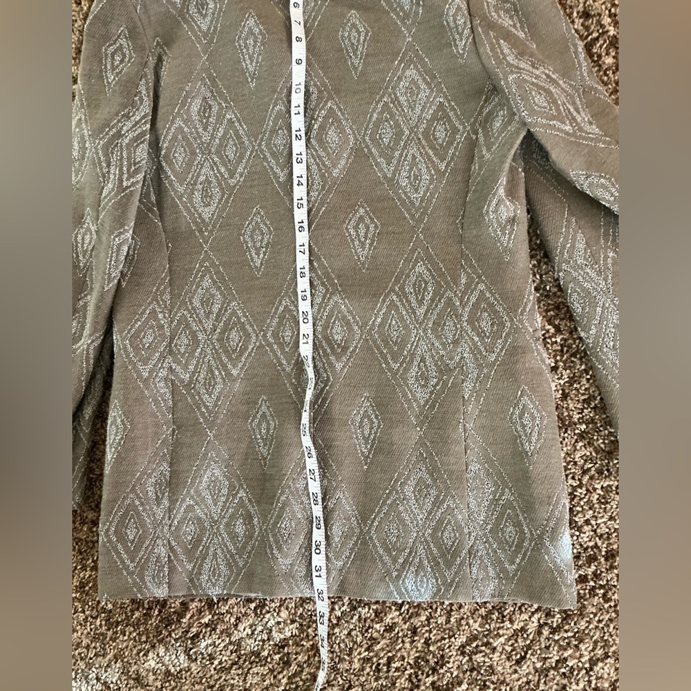 Giorgio Armani LE COLLEZIONI made in Italy blazer coat jacket button front 40 6 - Picture 10 of 15